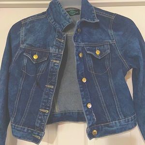 Jean jacket dark blue